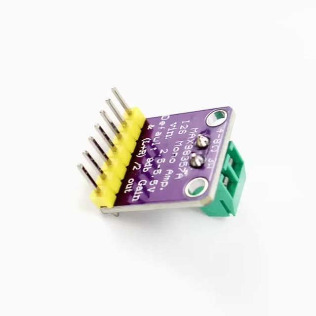 Nova alta qualidade max98357 max98357a i2s 3w classe d amplificador interface de fuga i2s dac decodificador para áudio