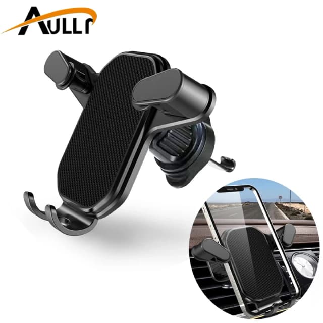 Suporte do telefone do carro universal, suporte móvel gravidade, suporte GPS, Auto Air Vent Mount para iPhone 14, 13, 12, 11 Pro Max, Xr, Xiaomi, Samsung