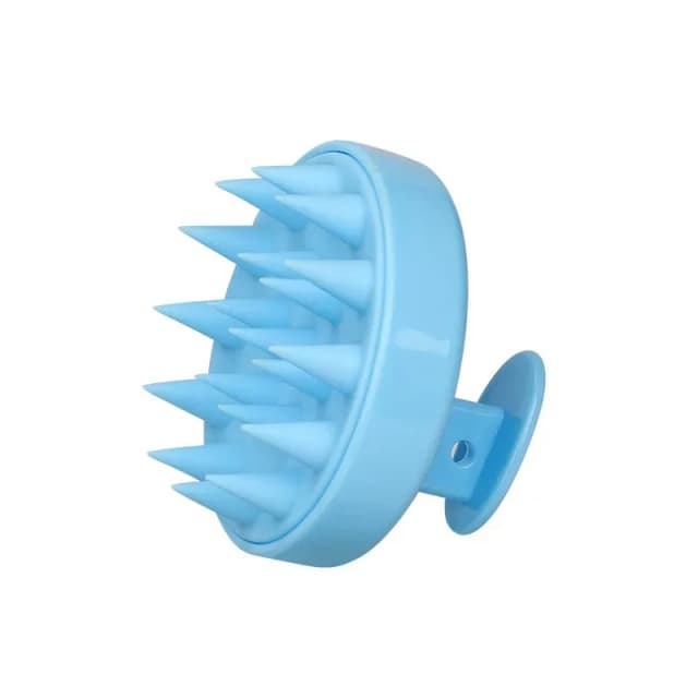 Escova de shampoo de silicone, pente de massagem para couro cabeludo, coceira na raiz do cabelo, limpeza do couro cabeludo completamente, escova de massagem corporal, escova de banho