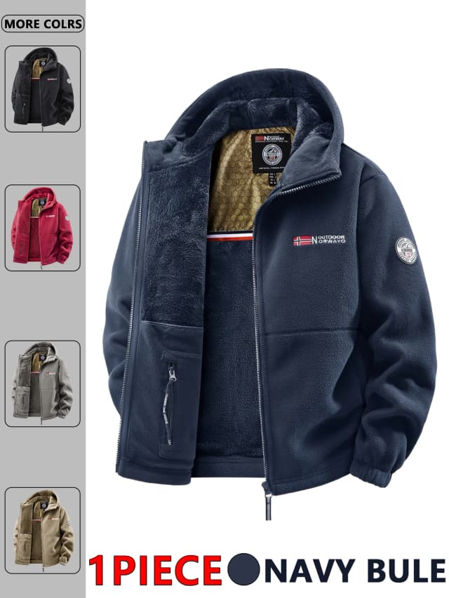 Jaqueta masculina com capuz para outono e inverno ao ar livre, adequada para uso diário em casa, para viagens, festas, deslocamento, moda ao ar livre versátil, melhora o temperamento, streetwear, roupa de viagem.