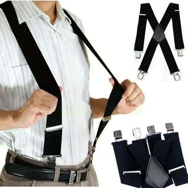 Suspensórios elásticos ajustáveis para adultos e crianças-homens mulheres suspensórios conjunto para crianças meninos meninas acessórios de casamento
